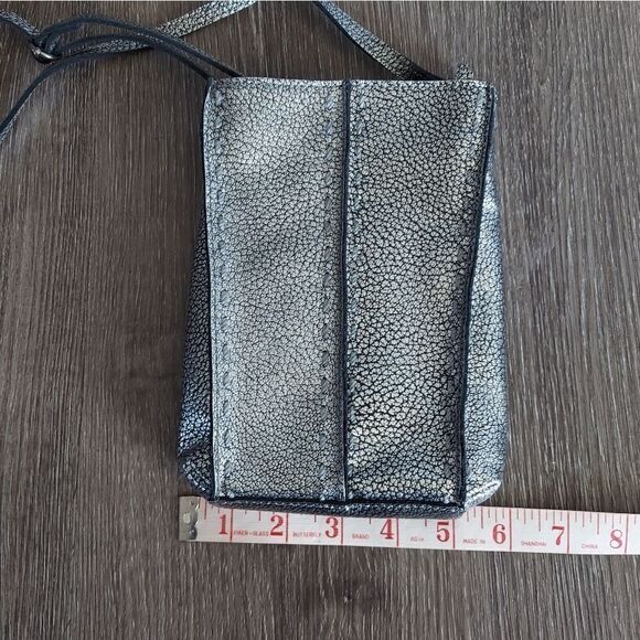 THE SAK WOMEN'S LOS FELIZ MINI CROSSBODY IN DARK SILVER - Picture 8 of 9